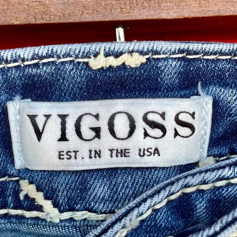 Vigoss slim bootcut embroidered jeans - Picture 6 of 12